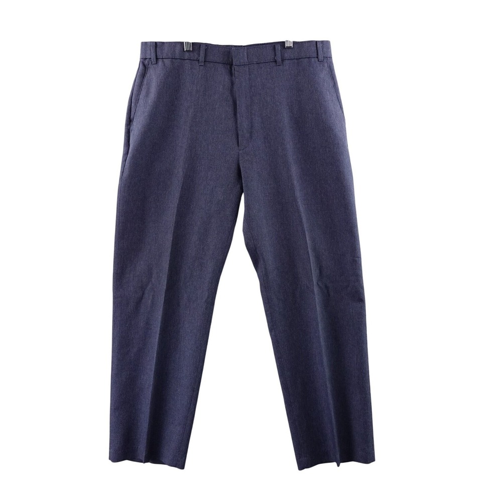 Vintage Levi Strauss Action Slacks Mens 38x29 Blue Pleated Dress‎ Pants Casual
